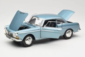 Peugeot 404 Coupe Sinine Norev 1:18 184745 Metall - pilt 2/8