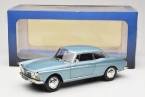Peugeot 404 Coupe Sinine Norev 1:18 184745 Metall - pilt 8/8