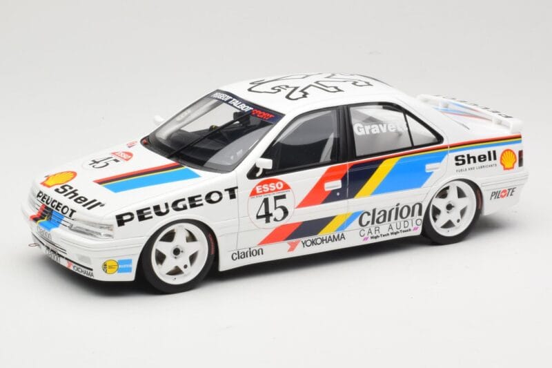 Peugeot 405 Mi16 #45 Team Peugeot Talbot Sport R. Gravett BTCC 1992 Otto 1:18 OT1141 Vaik