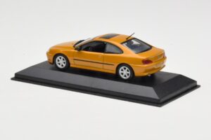 Peugeot 406 Coupe Kuldne Metallik Minichamps 1:43 430112628 Metall - pilt 3/4
