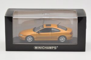 Peugeot 406 Coupe Kuldne Metallik Minichamps 1:43 430112628 Metall - pilt 4/4
