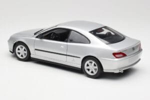 Peugeot 406 Coupe Hõbedane Gate 1:18 01024 Metall - pilt 7/8