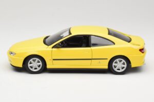 Peugeot 406 Coupe Kollane Gate 1:18 01022 Metall - pilt 4/8