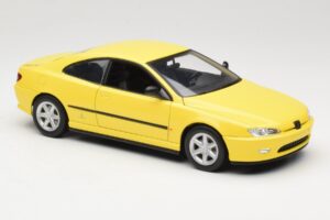 Peugeot 406 Coupe Kollane Gate 1:18 01022 Metall - pilt 6/8