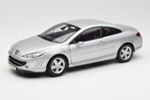 Peugeot 407 Coupe Hõbedane Norev 1:18 184747 Metall