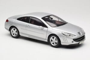 Peugeot 407 Coupe Hõbedane Norev 1:18 184747 Metall - pilt 6/8