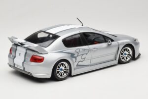 Peugeot 407 Racing Hõbedane Solido 1:18 90642 Metall - pilt 3/8