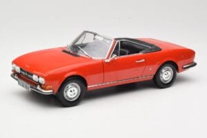 Peugeot 504 Kabriolett Punane Norev 1:18 184754 Metall