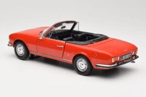 Peugeot 504 Kabriolett Punane Norev 1:18 184754 Metall - pilt 7/8