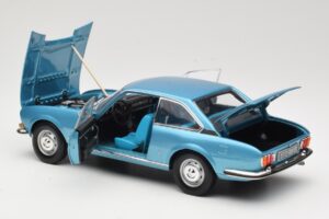 Peugeot 504 Coupe Sinine Norev 1:18 184755 Metall - pilt 5/8