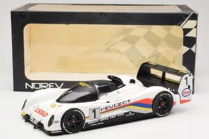 Peugeot 905 Evo 1B Group C #1 Peugeot Talbot Sport D. Warwick / Y. Dalmas / M. Blundell 24 Hours of Le Mans Winner 1992 Norev - pilt 6/6