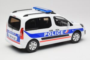 Peugeot Partner Police Sinine Norev 1:18 184891 Metall - pilt 2/6