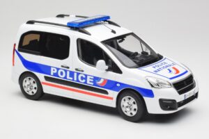 Peugeot Partner Police Sinine Norev 1:18 184891 Metall - pilt 4/6
