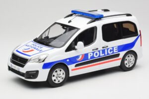 Peugeot Partner Police Sinine Norev 1:18 184891 Metall