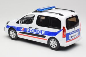 Peugeot Partner Police Sinine Norev 1:18 184891 Metall - pilt 5/6