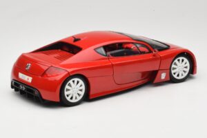 Peugeot RC Carreau Concept Punane Solido 1:18 8151 Metall - pilt 3/8