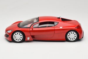 Peugeot RC Carreau Concept Punane Solido 1:18 8151 Metall - pilt 4/8