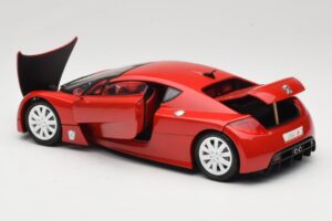Peugeot RC Carreau Concept Punane Solido 1:18 8151 Metall - pilt 5/8