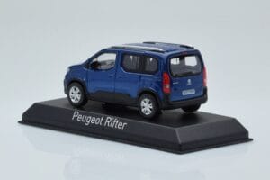 Peugeot Rifter Sinine Norev 1:43 479061 Metall - pilt 3/4