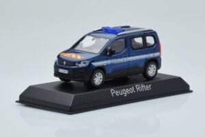 Peugeot Rifter Gendarmerie Otremer Sinine Norev 1:43 479064 Metall - pilt 2/4