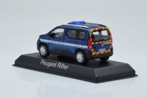 Peugeot Rifter Gendarmerie Otremer Sinine Norev 1:43 479064 Metall - pilt 3/4