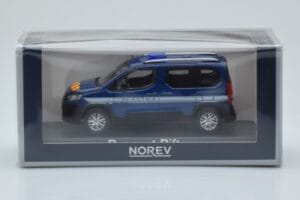 Peugeot Rifter Gendarmerie Otremer Sinine Norev 1:43 479064 Metall - pilt 4/4