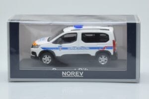 Peugeot Rifter Police Municipale Valge Norev 1:43 479067 Metall - pilt 4/4