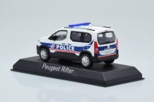Peugeot Rifter Police Nationale Valge Norev 1:43 479065 Metall - pilt 3/4