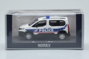 Peugeot Rifter Police Nationale Valge Norev 1:43 479065 Metall - pilt 4/4