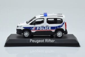 Peugeot Rifter Police Nationale Valge Norev 1:43 479065 Metall