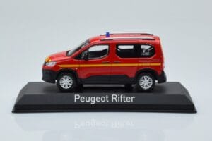 Peugeot Rifter Pompiers Punane Norev 1:43 479069 Metall