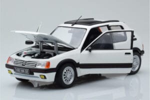 Peugeot 205 GTi 1.6 Valge Norev 1:18 184849 Metall - pilt 2/8