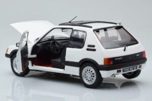 Peugeot 205 GTi 1.6 Valge Norev 1:18 184849 Metall - pilt 5/8