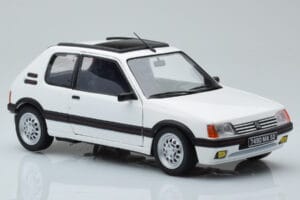 Peugeot 205 GTi 1.6 Valge Norev 1:18 184849 Metall - pilt 6/8
