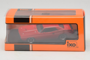 Plymouth Barracuda Punane IXO 1:43 CLC592N Metall - pilt 4/4