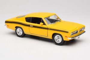 Plymouth Barracuda Kollane Road Legends 1:18 92178 Metall - pilt 6/8