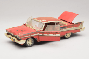 Plymouth Fury Punane Christine Räpane Versioon Auto World 1:18 AWSS119/06 Metall - pilt 2/8