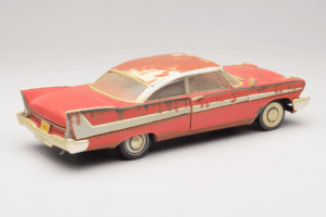 Plymouth Fury Punane Christine Räpane Versioon Auto World 1:18 AWSS119/06 Metall - pilt 3/8