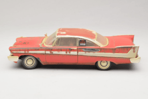 Plymouth Fury Punane Christine Räpane Versioon Auto World 1:18 AWSS119/06 Metall - pilt 4/8