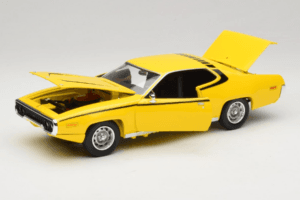 Plymouth Satellite Daisy Dukes of Hazzard Auto World 1:18 AWSS105/06 Metall - pilt 2/8