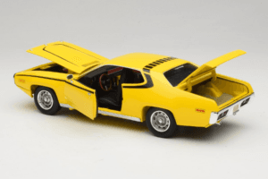Plymouth Satellite Daisy Dukes of Hazzard Auto World 1:18 AWSS105/06 Metall - pilt 5/8