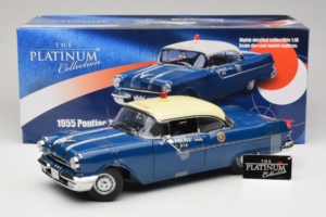 Pontiac Star Chief Politseiauto Sun Star 1:18 5046 Metall - pilt 6/6