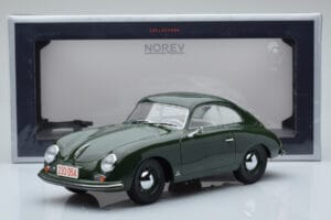 Porsche 356 Roheline Norev 1:18 187453 Metall - pilt 6/6