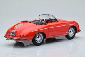 Porsche 356 Speedster Punane Norev 1:18 187461 Metall - pilt 2/6