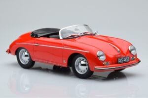 Porsche 356 Speedster Punane Norev 1:18 187461 Metall - pilt 4/6