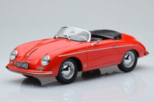 Porsche 356 Speedster Punane Norev 1:18 187461 Metall