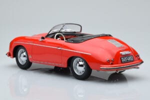 Porsche 356 Speedster Punane Norev 1:18 187461 Metall - pilt 5/6