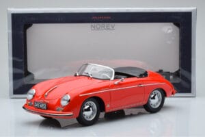 Porsche 356 Speedster Punane Norev 1:18 187461 Metall - pilt 6/6