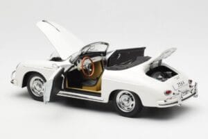 Porsche 356A Speedster Valge AUTOart 1:18 77862 Metall - pilt 5/8