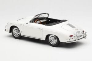 Porsche 356A Speedster Valge AUTOart 1:18 77862 Metall - pilt 7/8